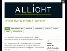 Tablet Screenshot of allicht.com